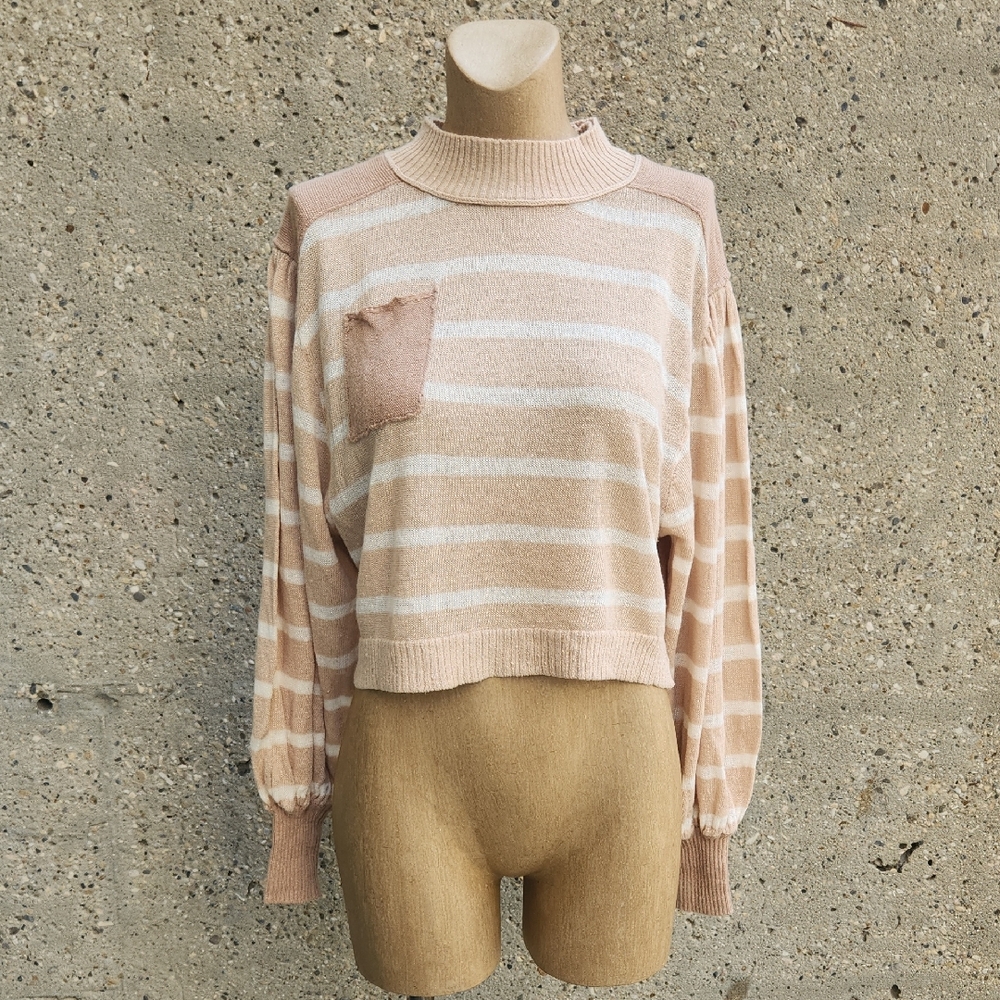 Free People Striped Sweater